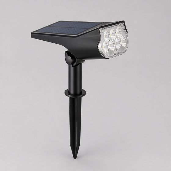 Illustrative 3D render of a Sunjoylight solar garden product