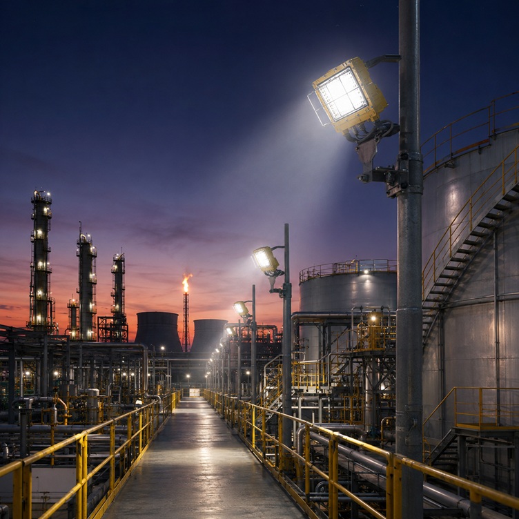 Sunjoylight Explosion-Proof LED Light - hazardous area Zone 1 oil gas lighting