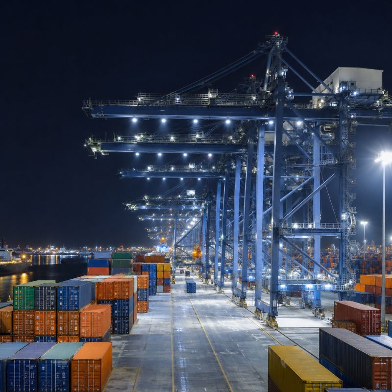 Ports & Terminals LED lighting applications — Sunjoylight industrial lighting solutions