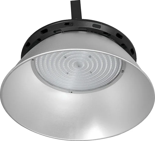 Sunjoylight SJGK906 LED high bay light — ufo type, die-cast aluminum housing, IP65, 100W–500W