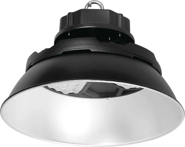 Sunjoylight SJGK910 LED high bay light — ufo type, die-cast aluminum housing, IP65, 100W–300W