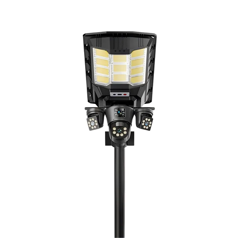 Sunjoylight SJJKLD103S — off-grid solar LED light with integrated panel and battery (Solar light + 5MP cam)