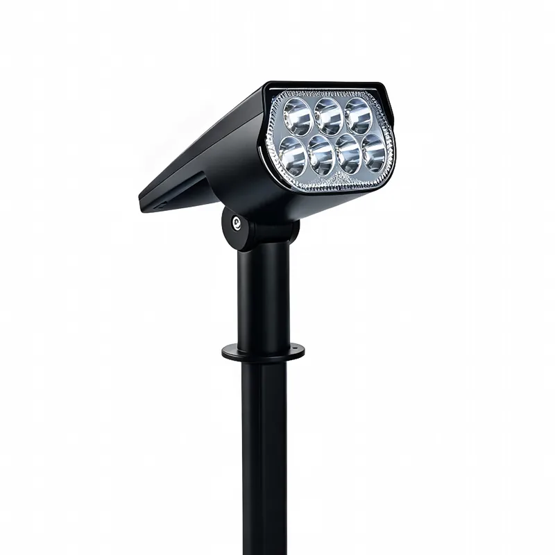 Sunjoylight SJTY304 — off-grid solar LED light with integrated panel and battery (Spike spotlight)