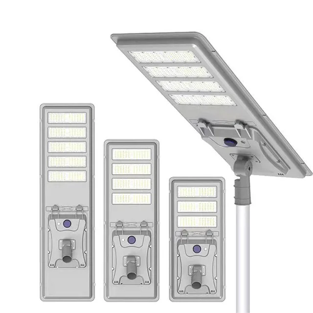 Sunjoylight SJLD115S solar street light — 300 – 800W, IP65 all-in-one off-grid LED roadway luminaire