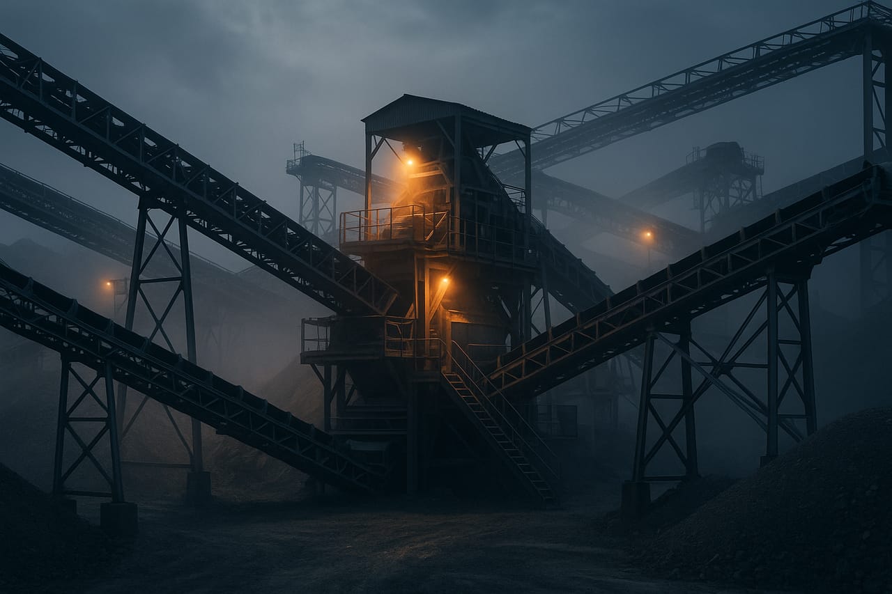 Mining & Processing explosion-proof lighting application
