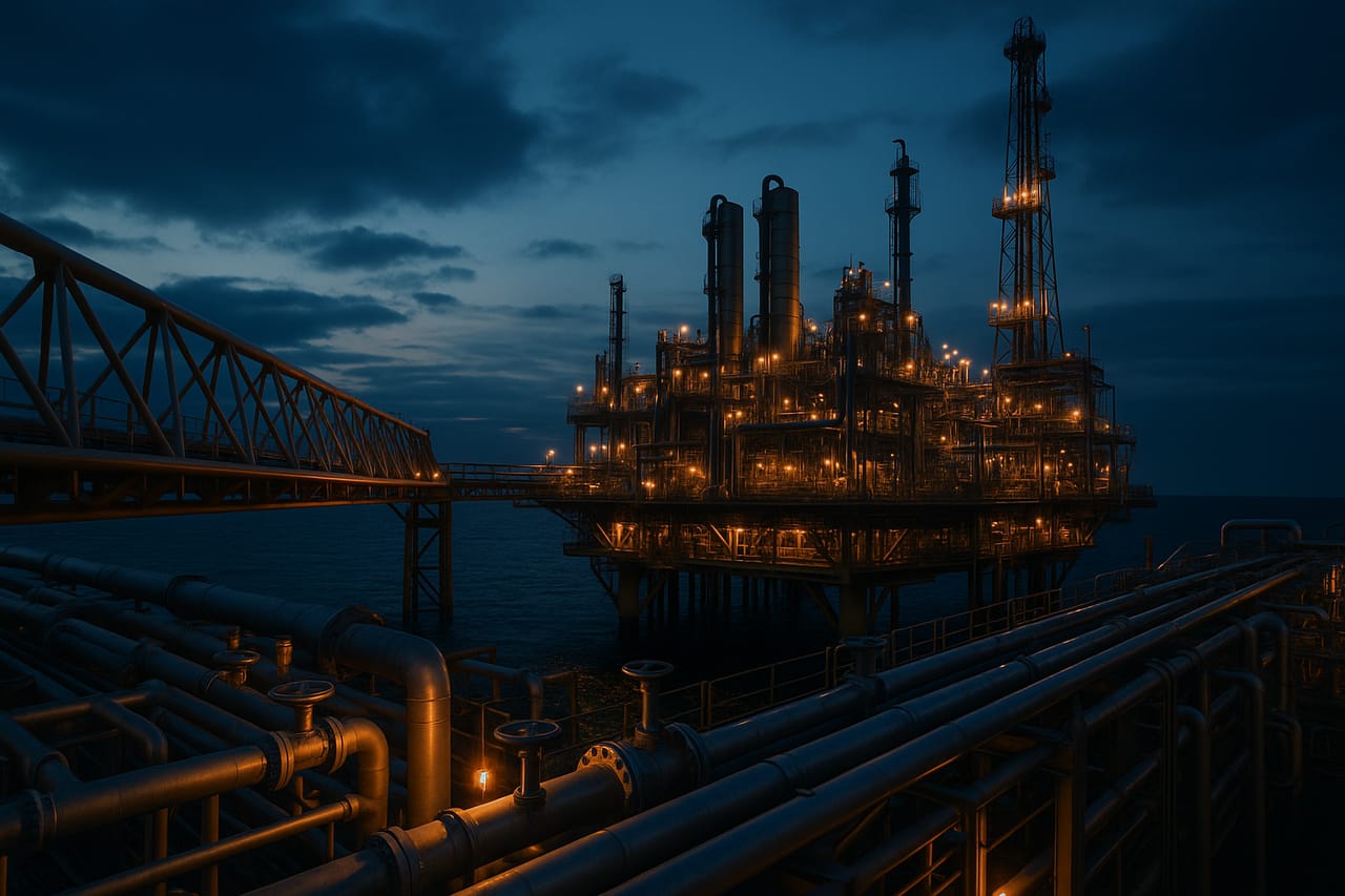 Oil & Gas explosion-proof lighting application